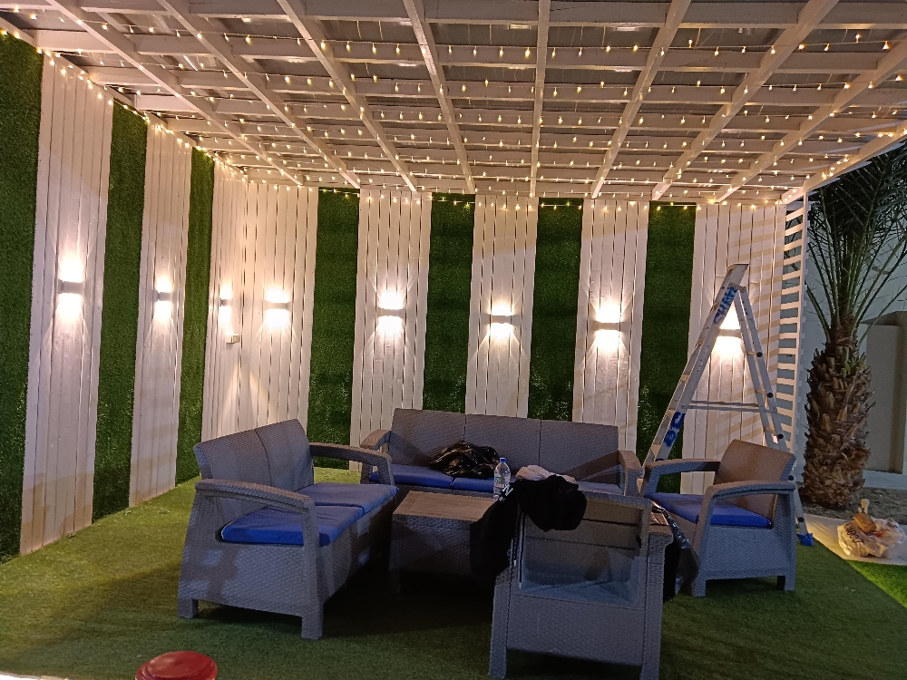 Grass and light fixing - 5