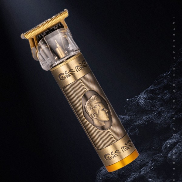 Head Hair Clipper Men's Razor Jarhead Barbershop Goatee Fade Hair Cutter Baldheaded Beard Hair Clipper - 6