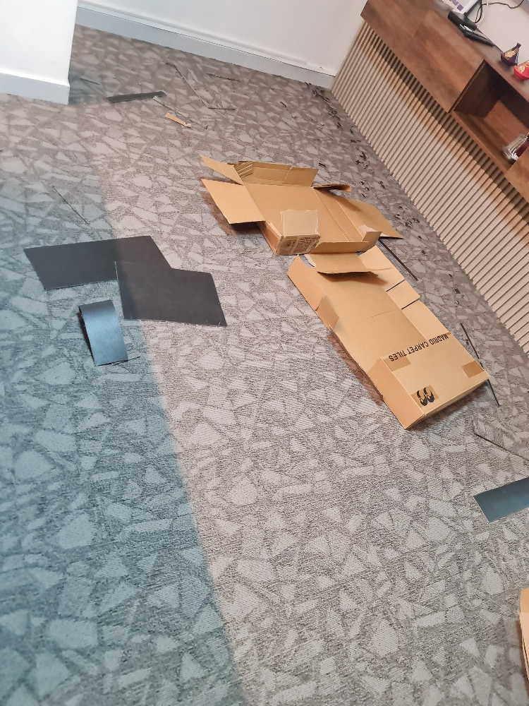 Office Tiles Carpets Design - 3