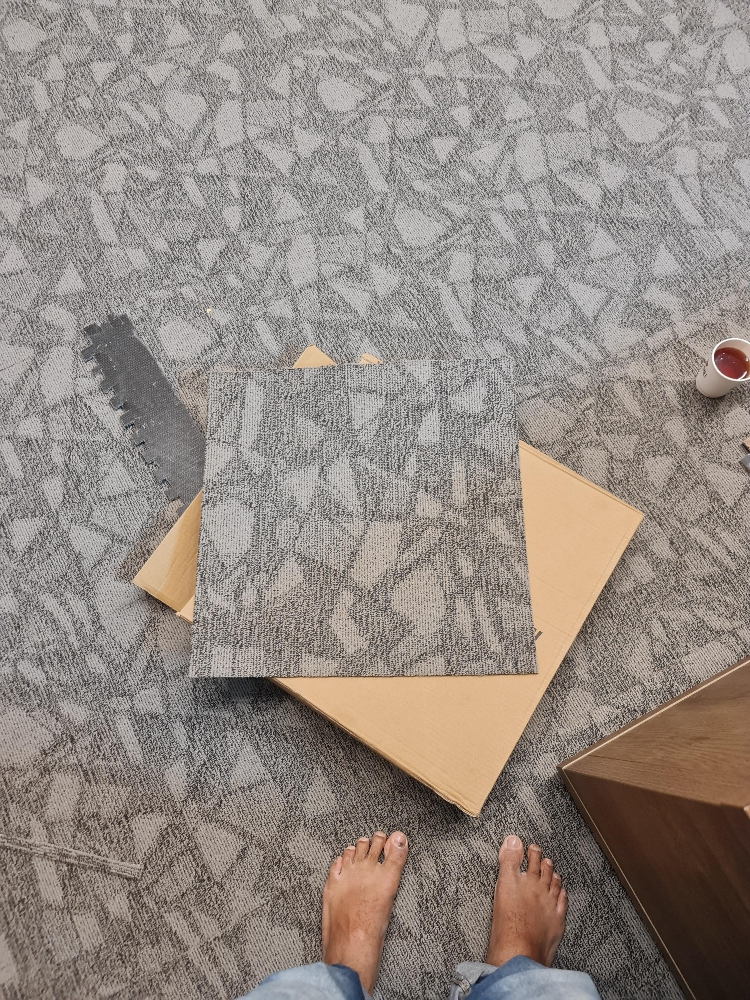 Office Tiles Carpets Design - 2