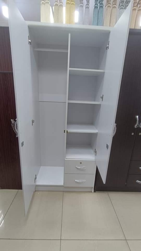New White Cupboard, Bed , Cabinet - 4