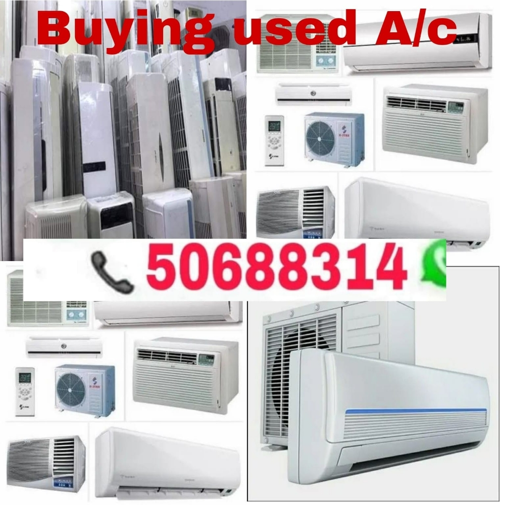 We are Buying used split & Window - 1