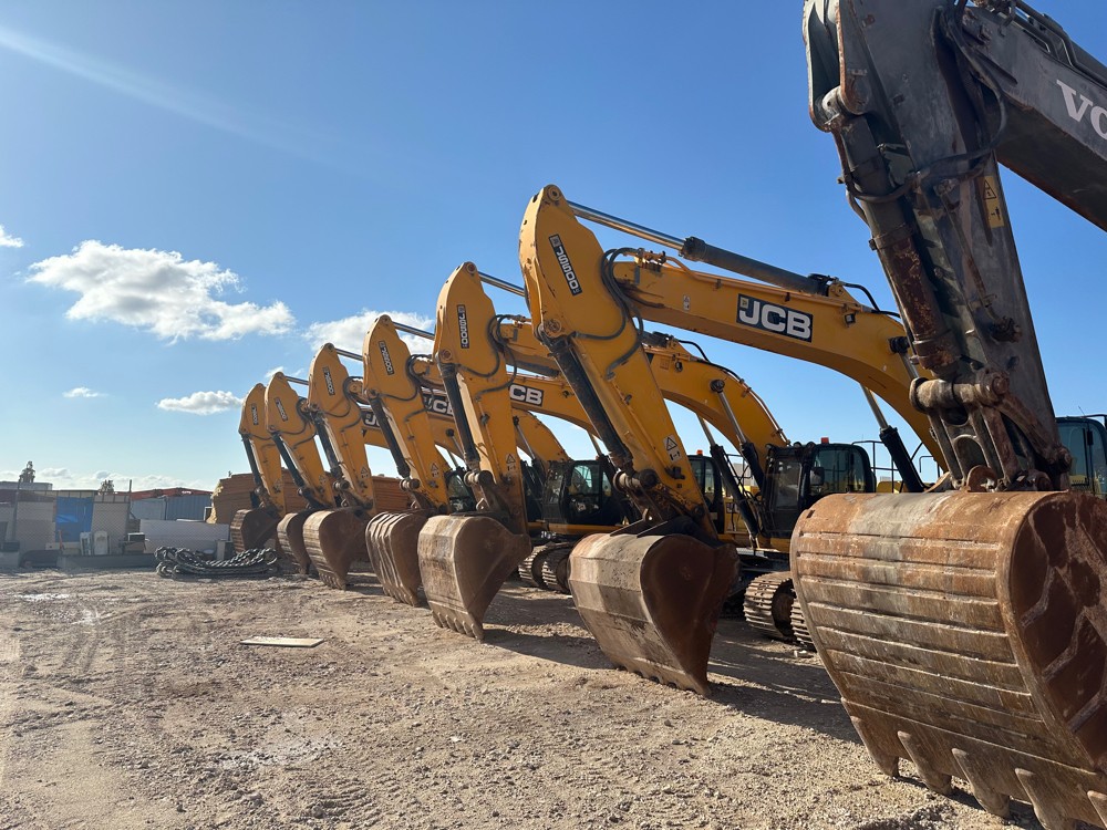 JS500 excavators 2014  - 4