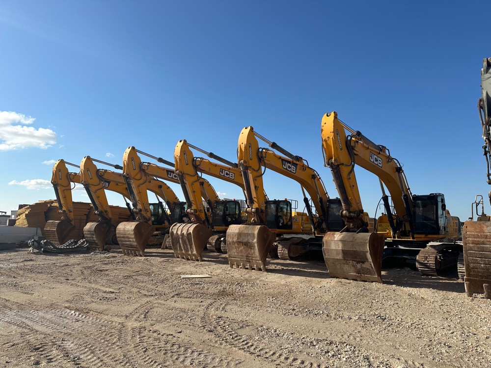 JS500 excavators 2014  - 2