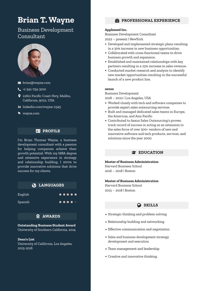 Preparing the best and latest CV - 6