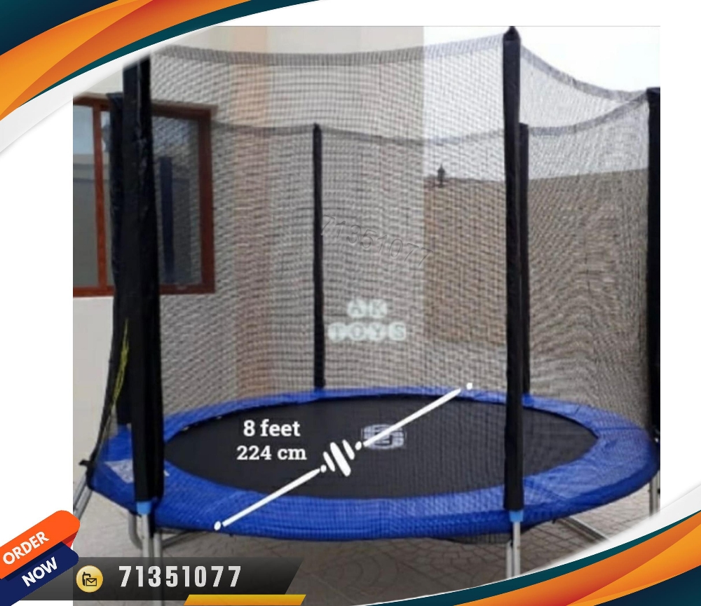 Trampoline 8 feet new quality - 1