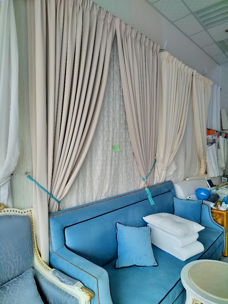 New luxury design curtains making - 6