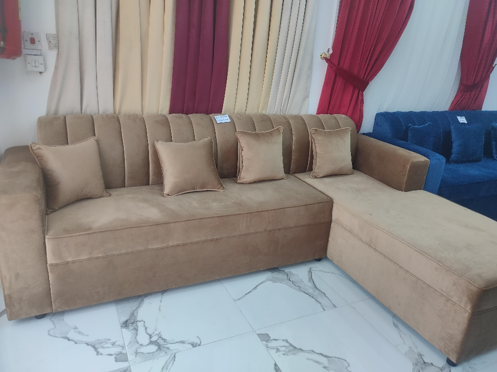 L shape Sofa's - 1