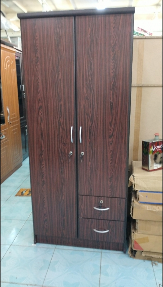 New Wooden Steel Bed , Cupboard - 7