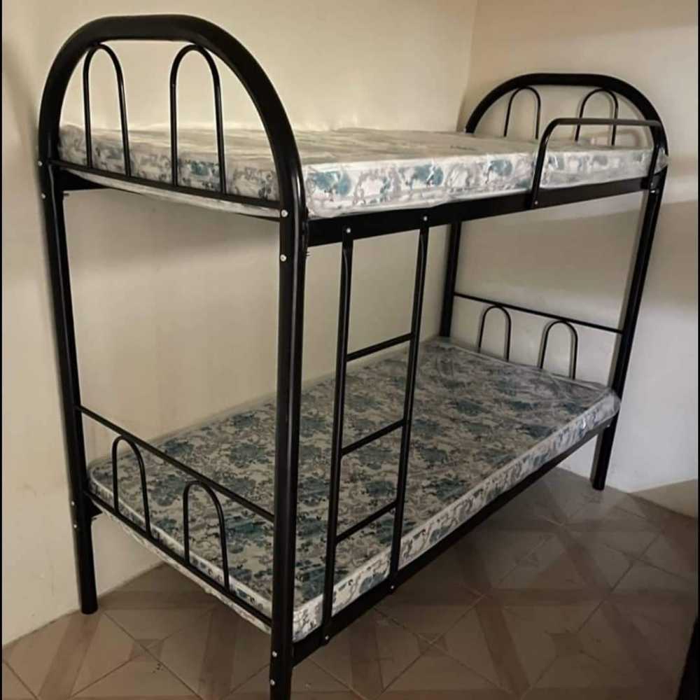 New Wooden Steel Bed , Cupboard - 13