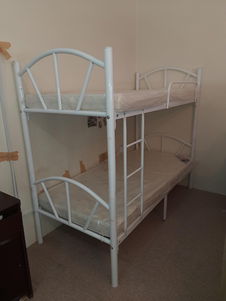 New Bunk Bed ,Wood Bed , Cupboard - 3
