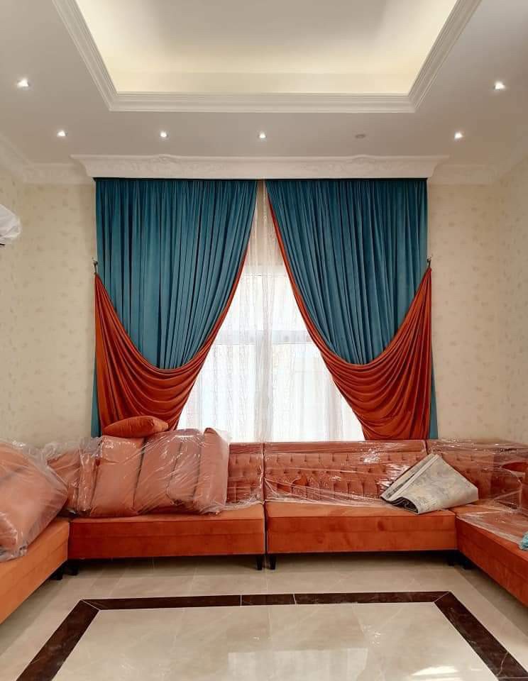 Sofa Curtain majlish making  - 4