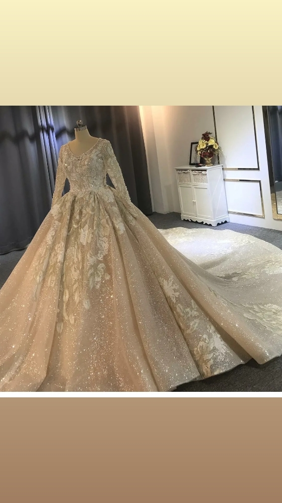 Brand new luxury wedding gown ren - 2
