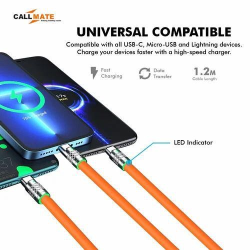 Fast charger cable 3 in one - 5