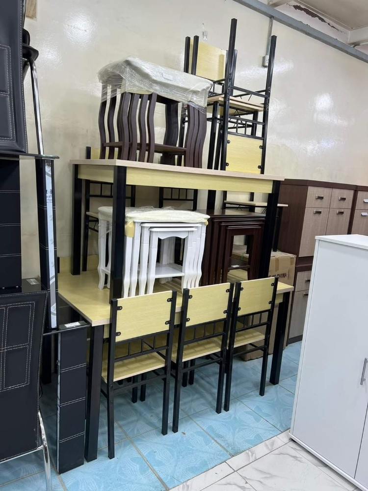 New 4 & 6 Chairs Dining Table - 2