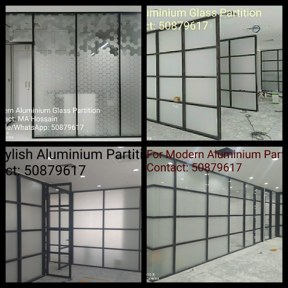 Mirror-Glass & Aluminium Work. - 5