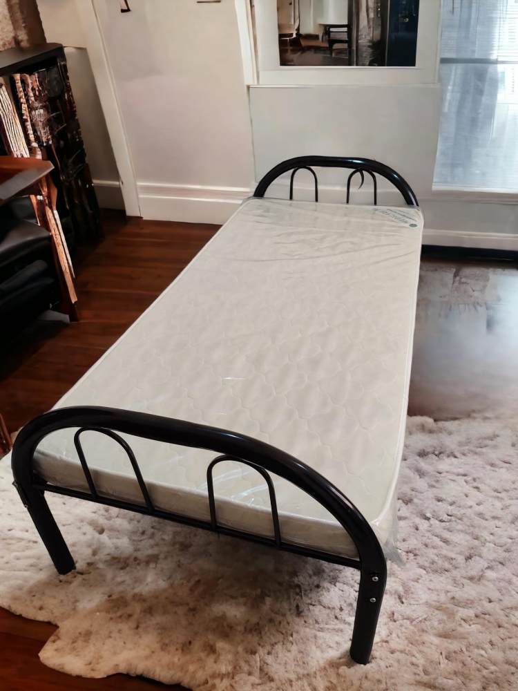 New Steel Bunk Bed and wooden bed - 6
