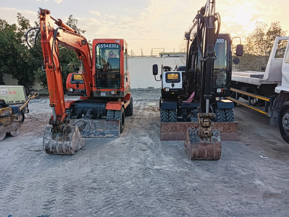 excavators - 3