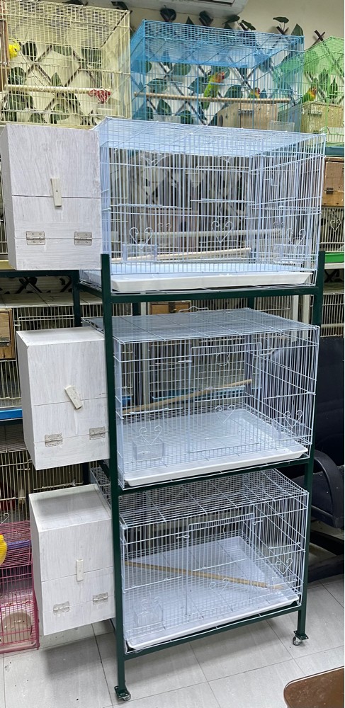 New cage  with 3 levels &new nest - 1