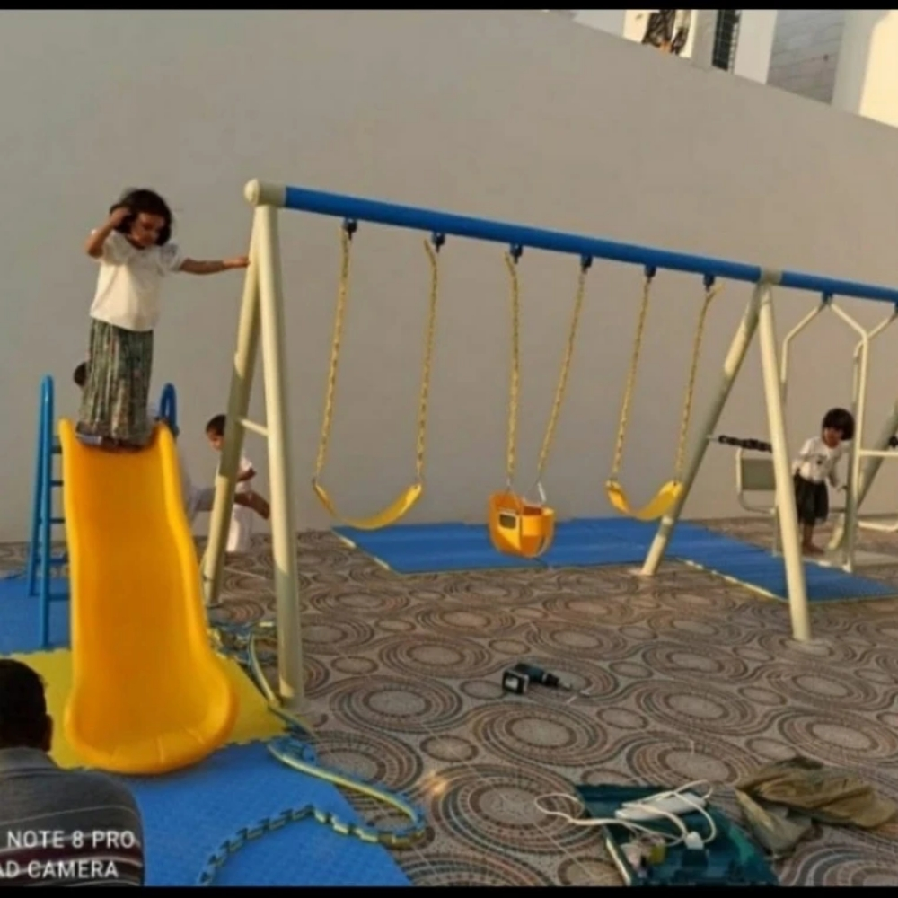 kids swing and sliding - 1