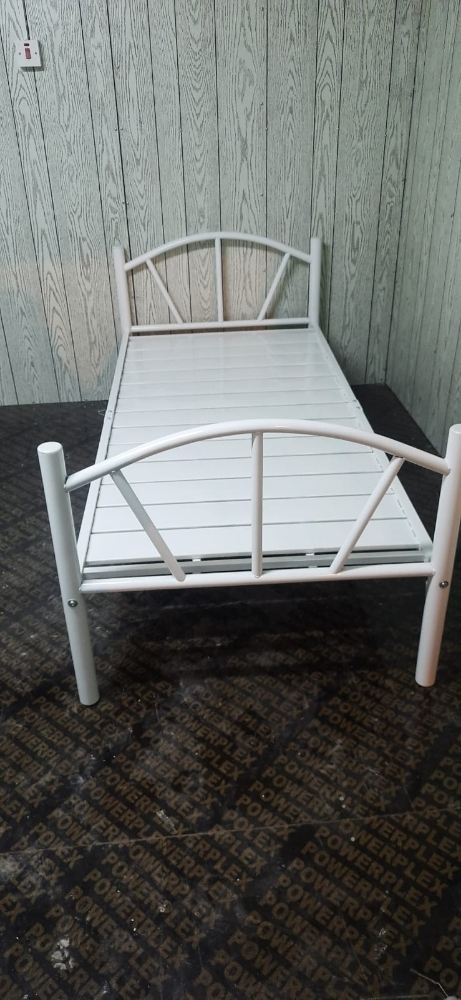 New Single Steel Bed, Cabinet,Bed - 3