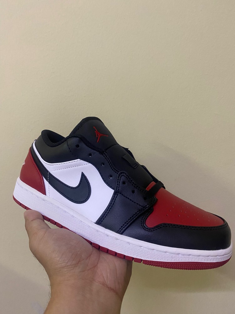 Jordan 1 Low Bred Toe 2.0 - 1