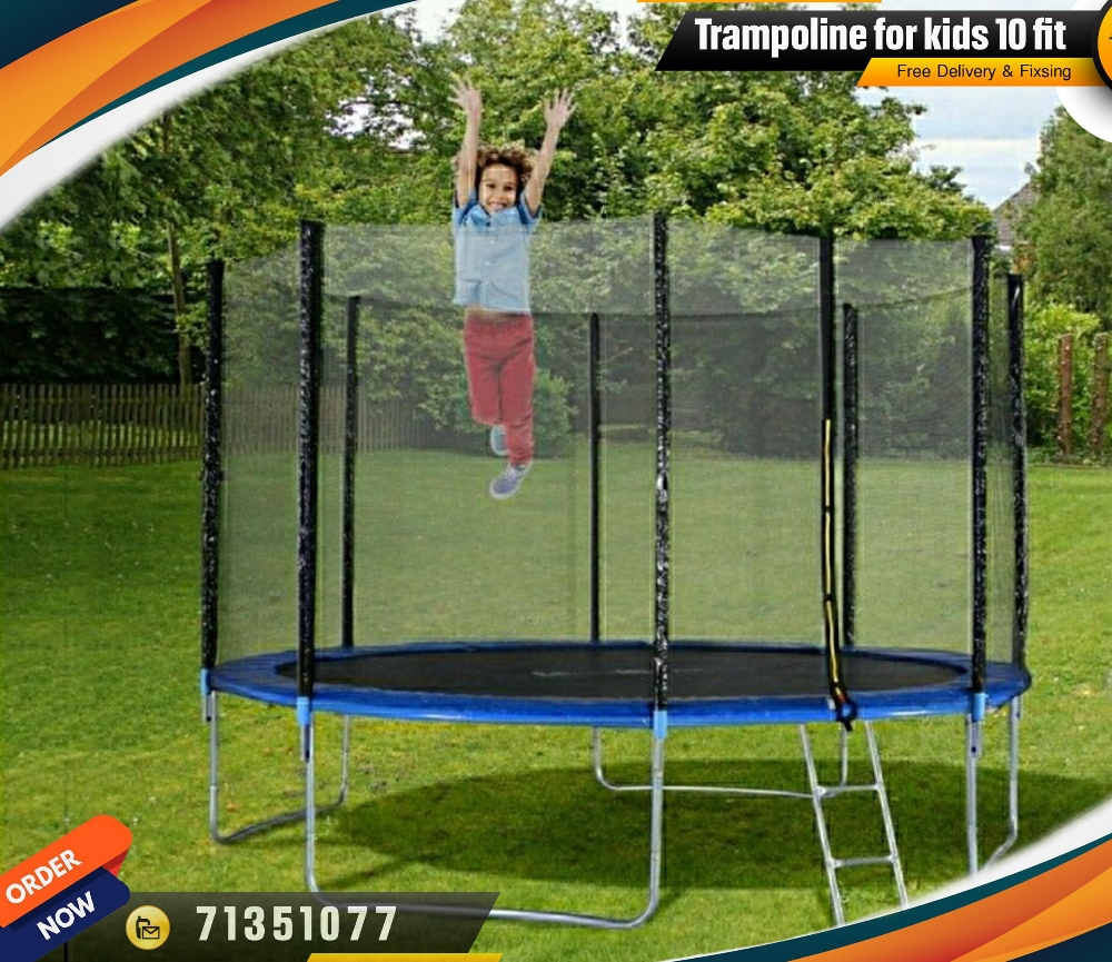 Trampoline 12 feet for kids play - 4