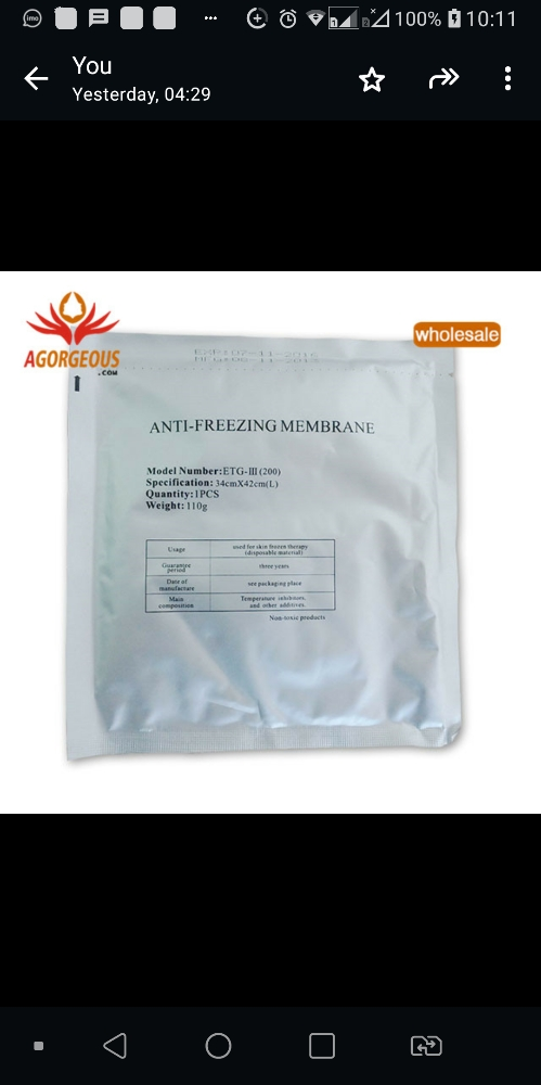 Antifreeze membrane large size - 1