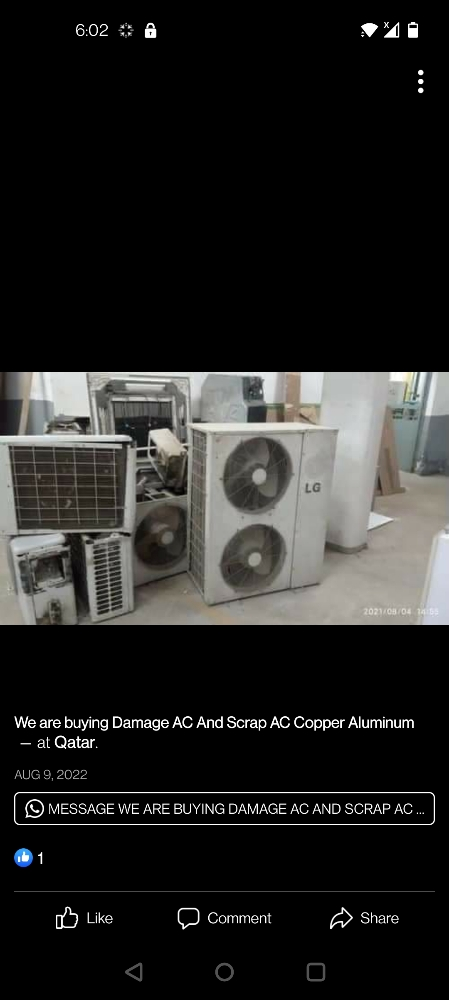 We do Ac sale & buying - 3