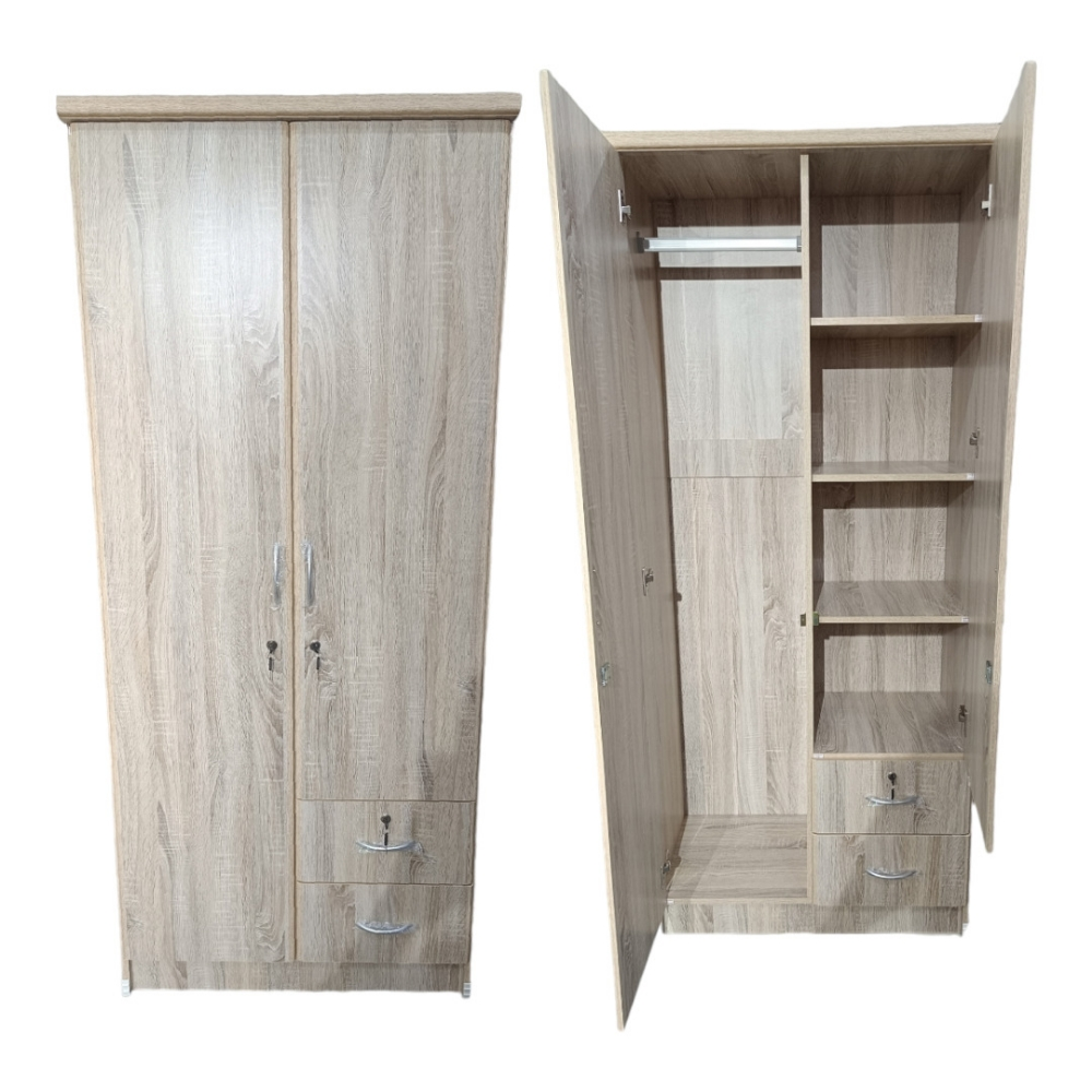 New 2 door cupboard & wardrobe. - 1