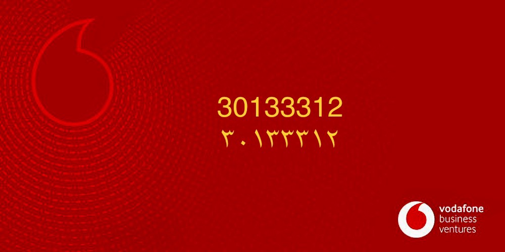 Vodafone Special Number - 1