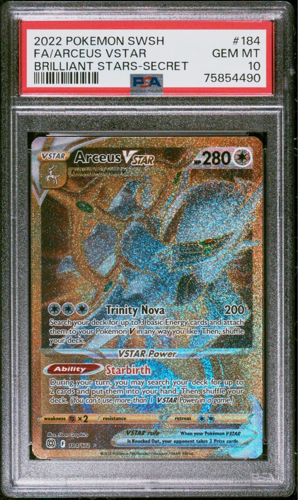 Arceus VSTAR Gold PSA 10 - 1