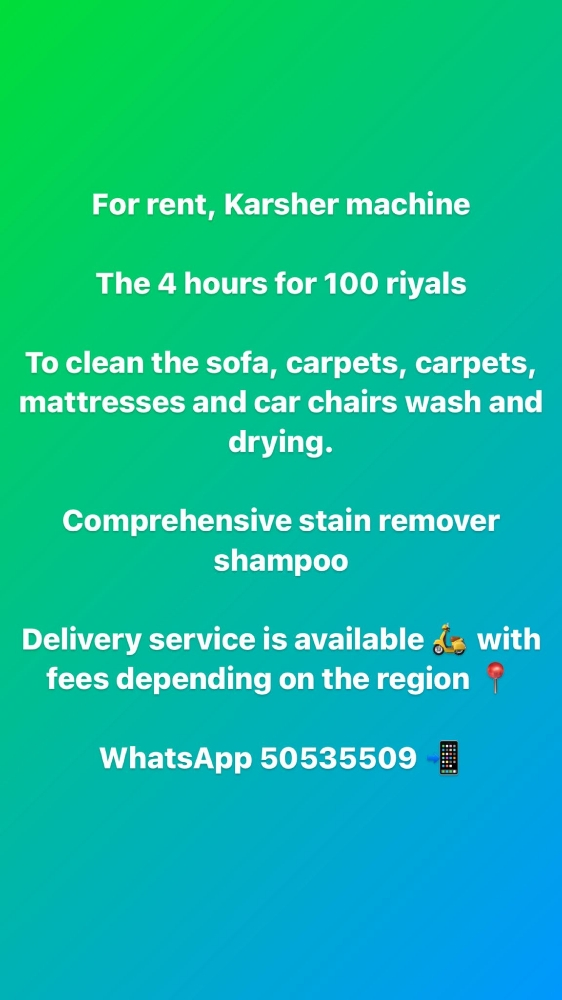 for rent machine for washing sofa - 3