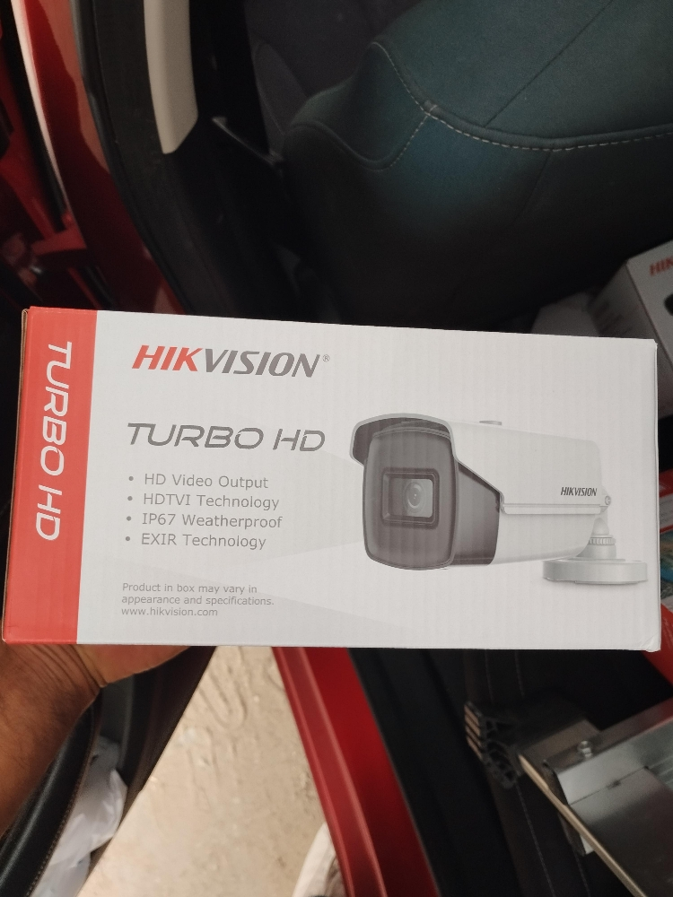 4 Camera Hikvision HD & DVR 4k - 4