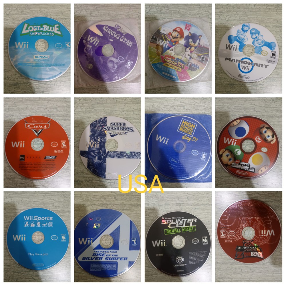 Wii games - 1