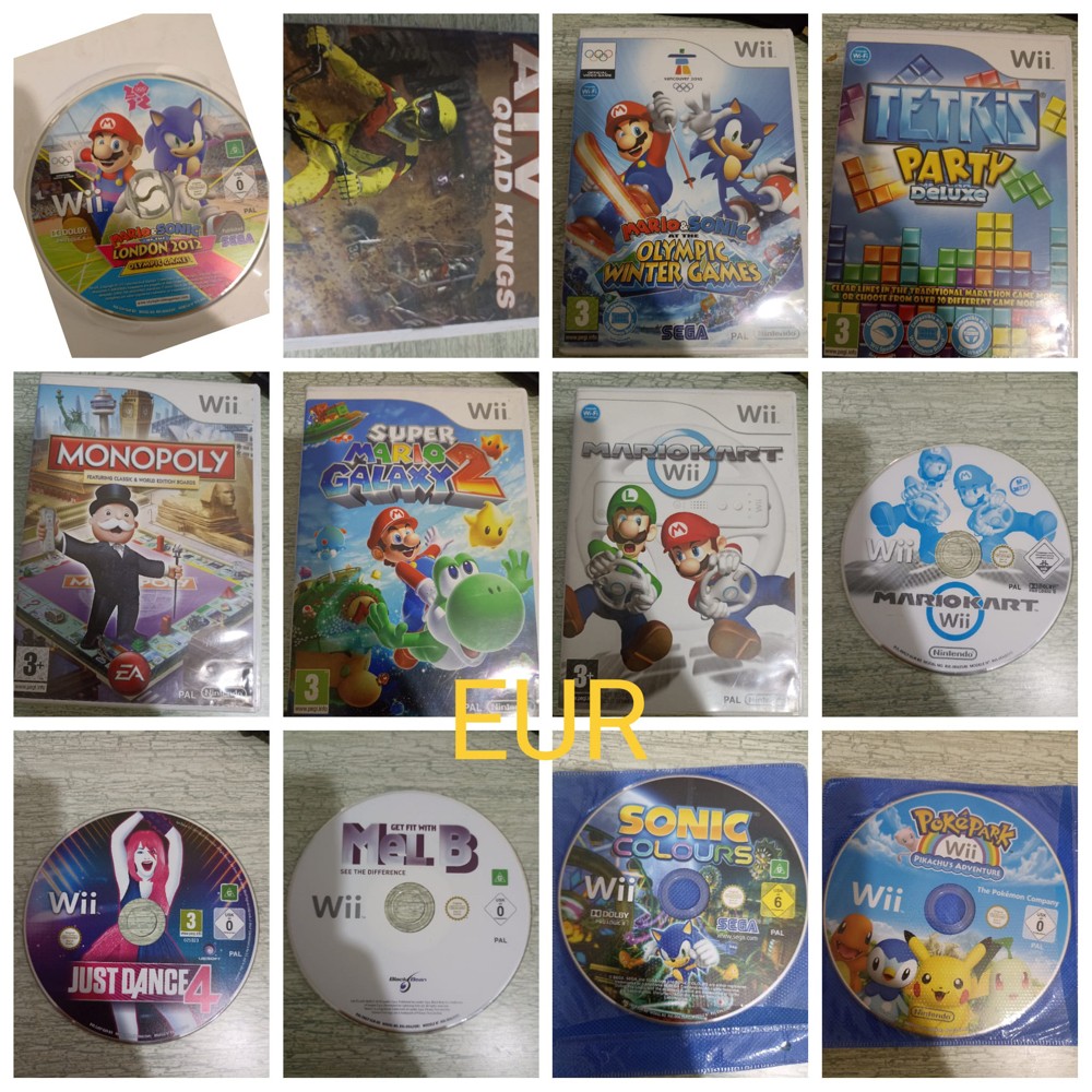 Wii games - 3