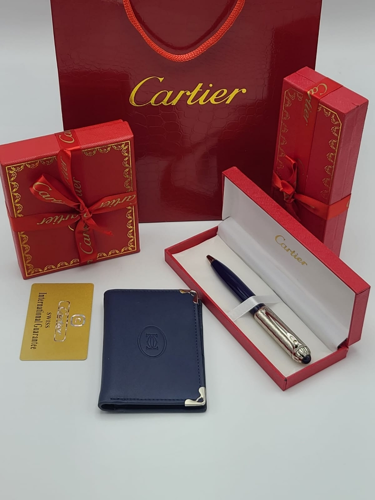 Cartier pen & holder - 8