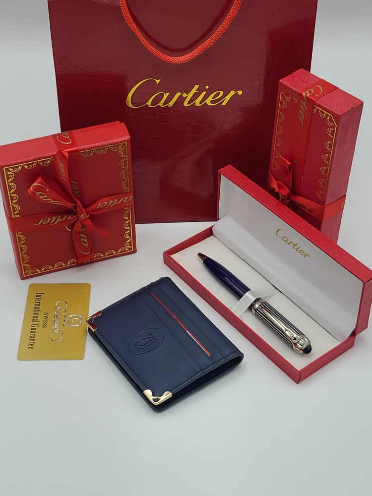 Cartier pen & holder - 4