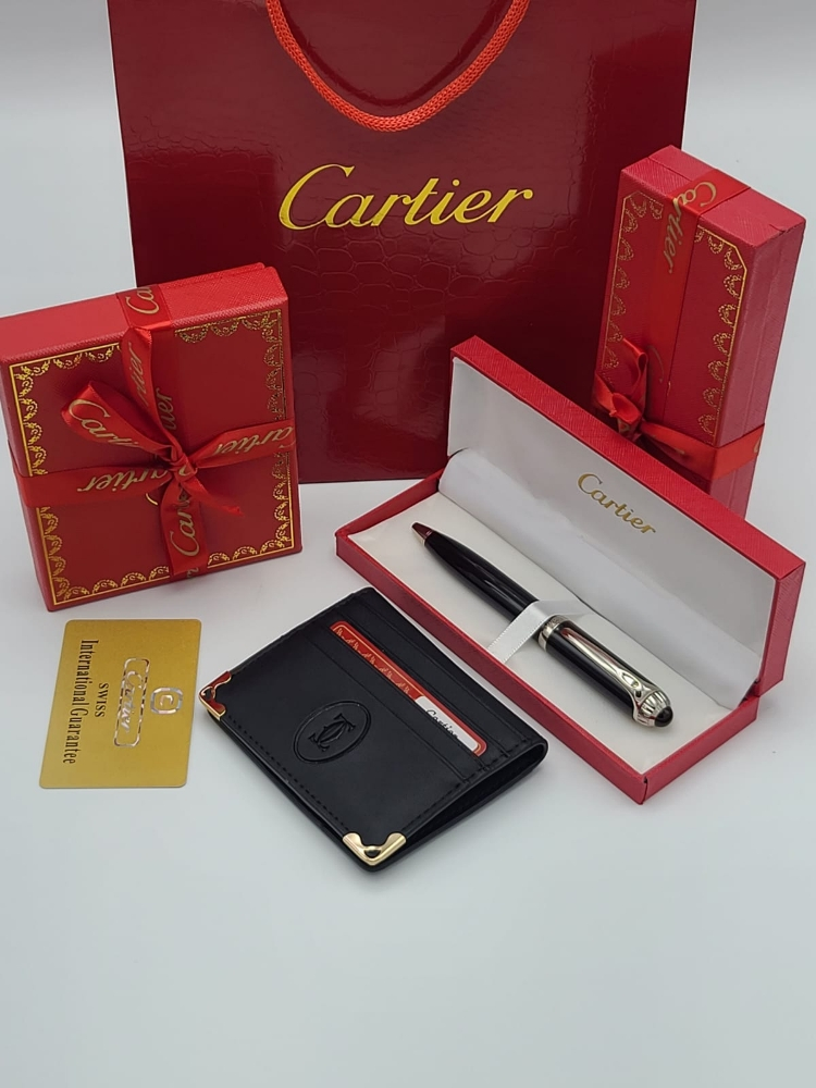 Cartier pen & holder - 6