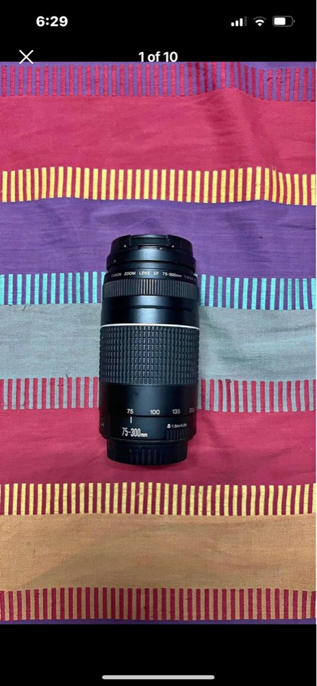 canon lens - 1