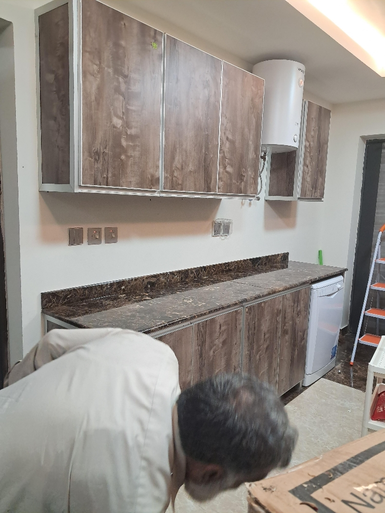 Aluminium Kitchen Cabinets. - 6