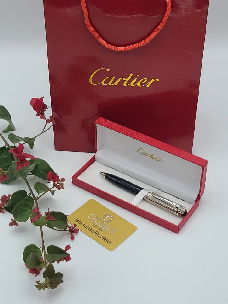 silver pens Cartier - 11