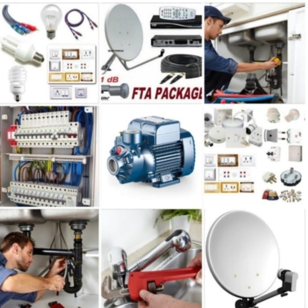 electricity plumbing satellite.. - 1