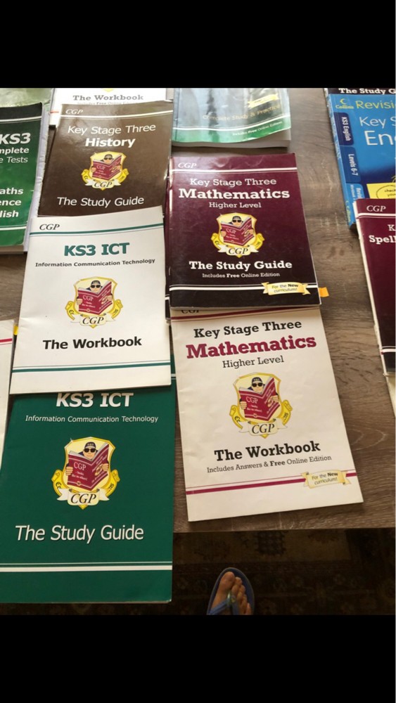 EDEXCEL CGP,Pearson,KS3,KS1 books - 14