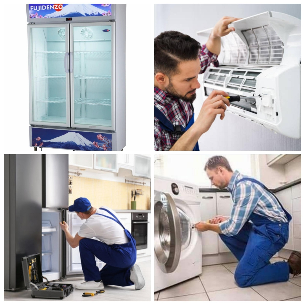 Refrigerator & washing machine - 1