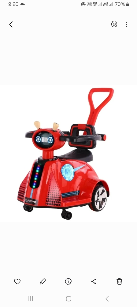 Smart bike for kids with remote - 1