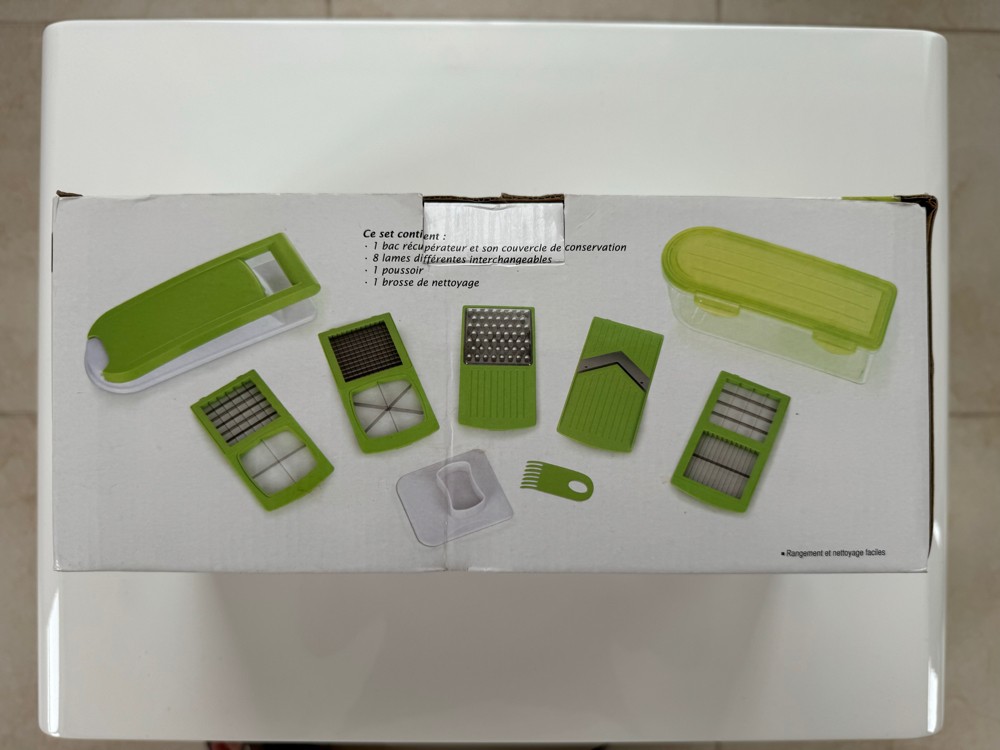 Vegetable chopper set - 5