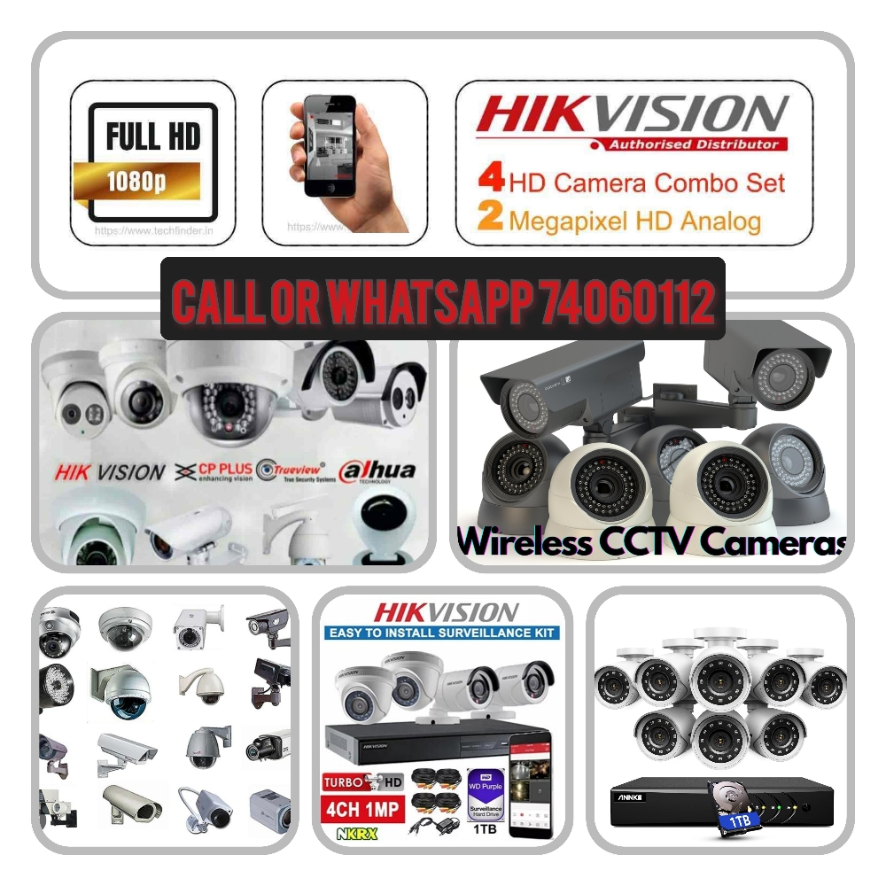 cctv camera service and install - 2