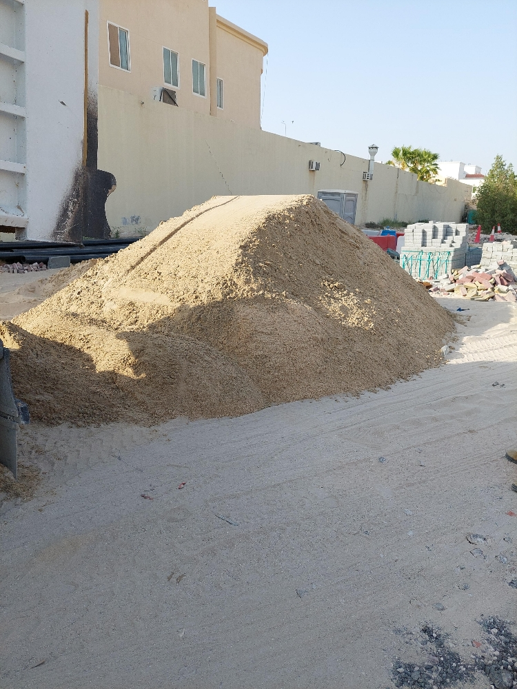 رمل مغسول  .ورمل بلاستر - 1