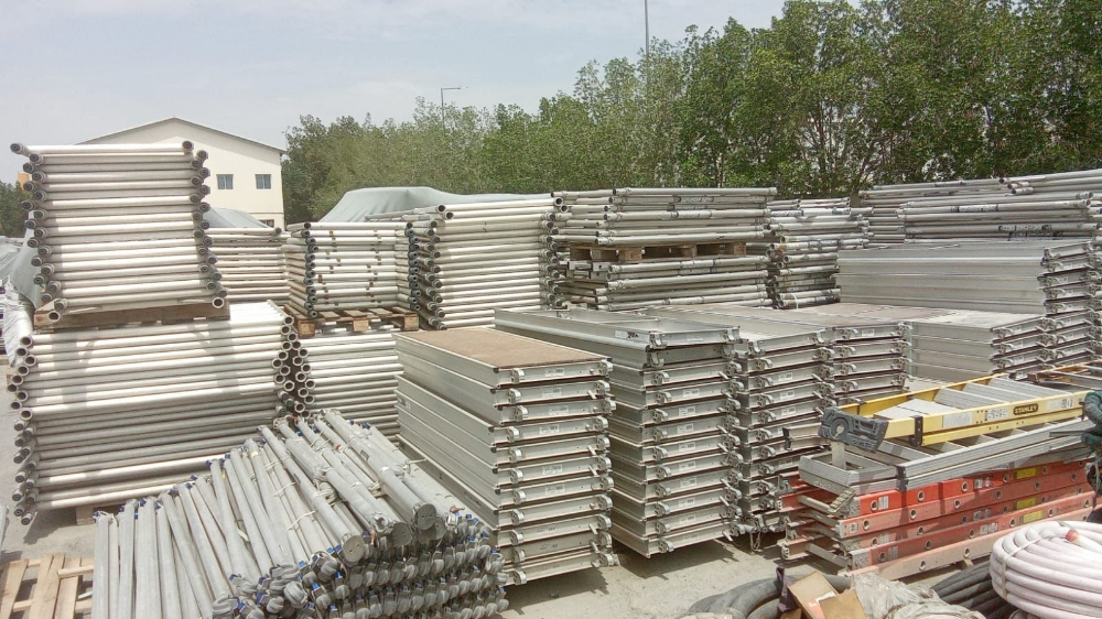 ladder and used aluminium - 2